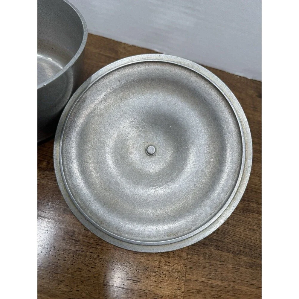 Household Institute Aluminum 2 Qt Saucepan w/ Lid Silver/Black Handle